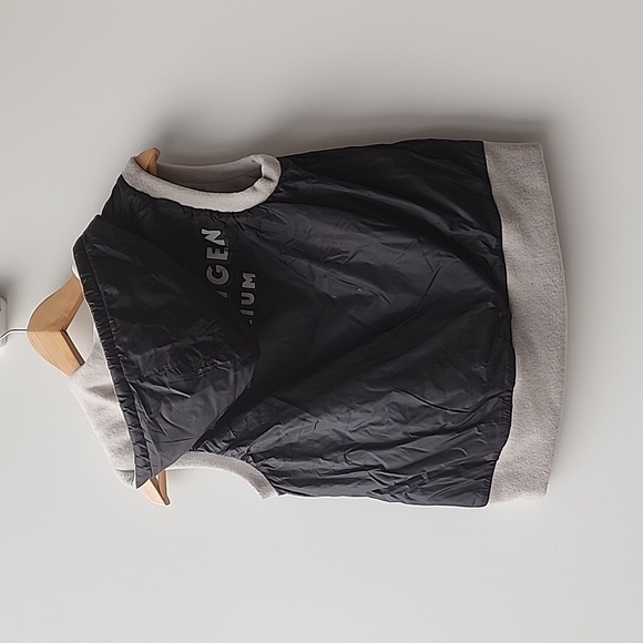 Vintage Diesel Reversible Hooded Fleece Nylon Vest - Picture 6 of 9